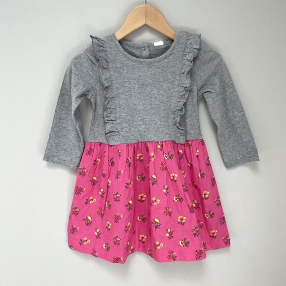 NWT Gap Floral Ruffle Dress - Picture 1 of 6